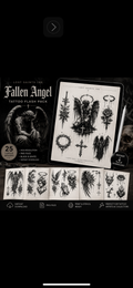 Fallen Angel Tattoo Flash Pack