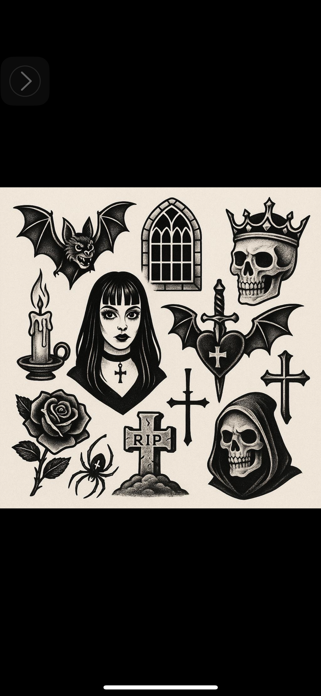 Lost Saints Vol. 1 – Digital Tattoo Flash Pack
