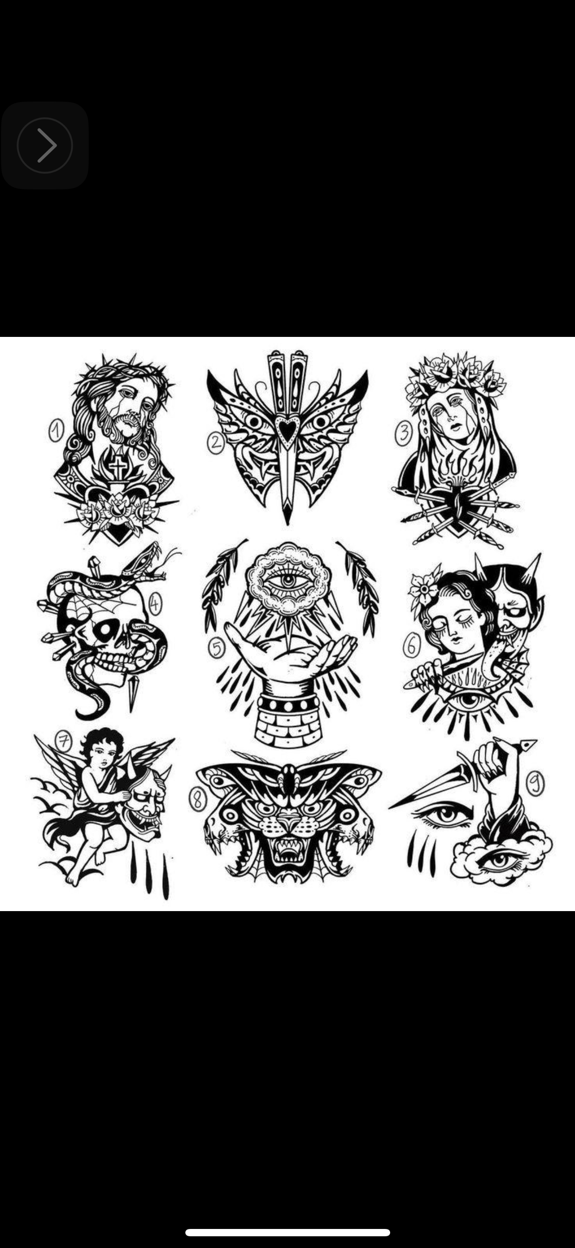 Lost Saints Vol. 1 – Digital Tattoo Flash Pack