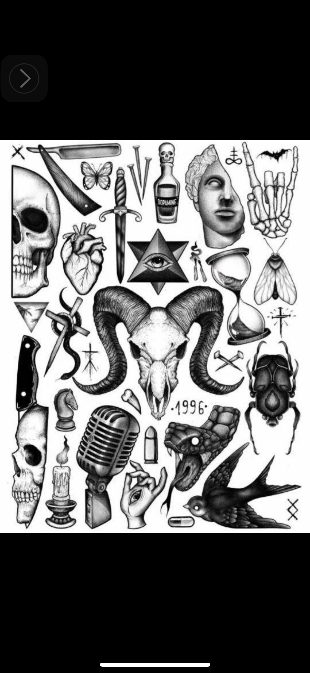 Lost Saints Vol. 1 – Digital Tattoo Flash Pack